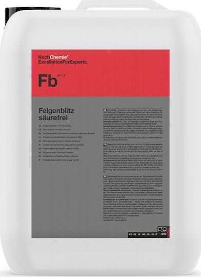 Koch-Chemie Υγρό Καθαρισμού για Ζάντες και Φρένα pH 5lt Fb (#218005)