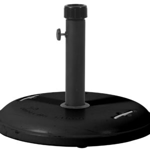 Μάυρη Τσιμεντένια Βάση Ομπρέλας 22Kgr , ⌀ 48cm (#TH22B)