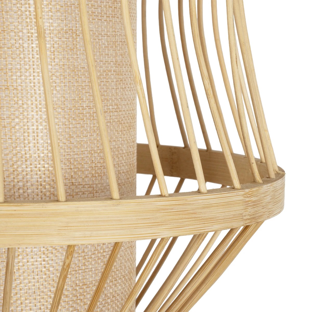 GLOBOSTAR® TULUM 01971 Boho Φωτιστικό Τοίχου - Απλίκα με Ντουί 1 x E27 AC 220-240V IP20 - Μπεζ - Μ24 x Π32 x Υ55cm - Image 5