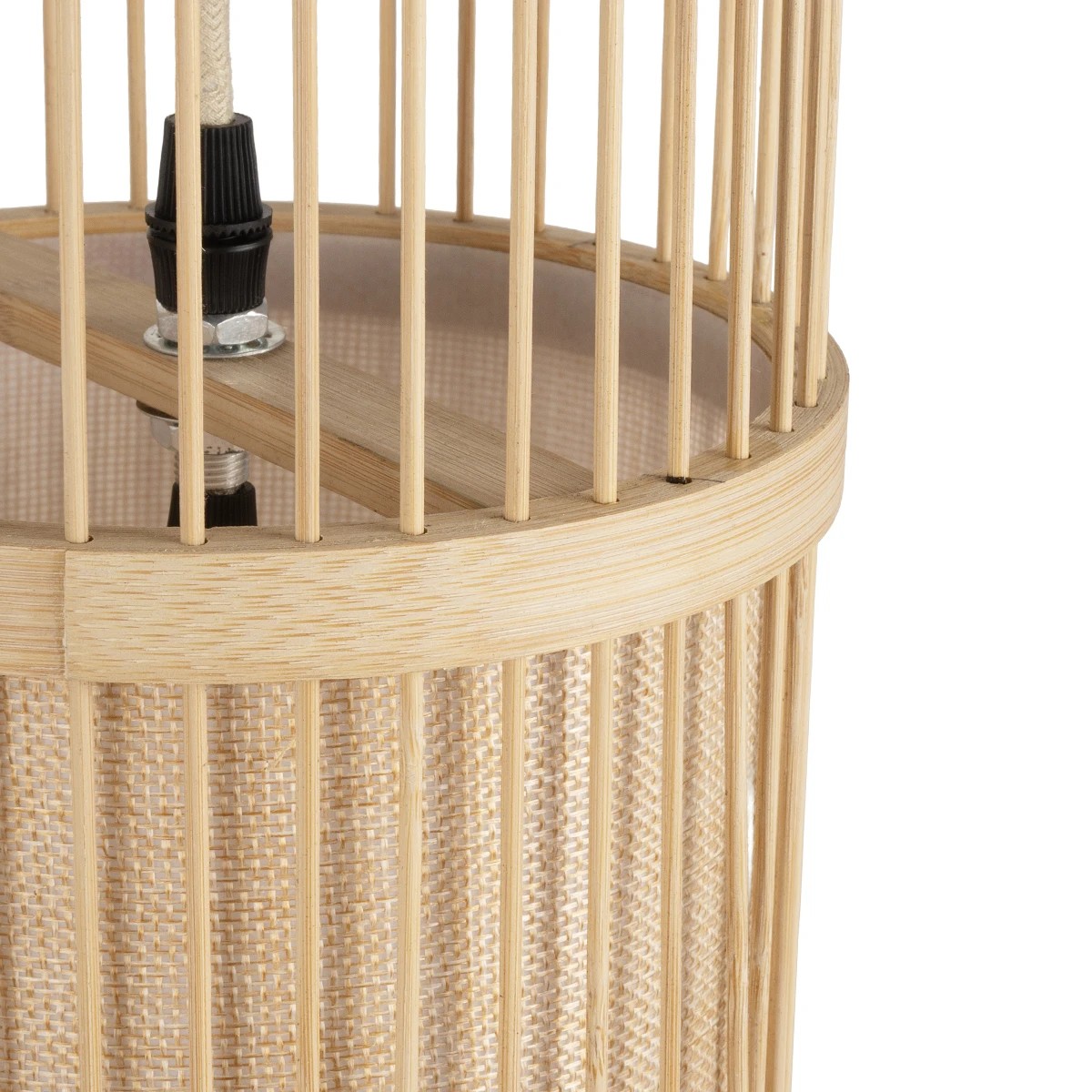 GLOBOSTAR® TULUM 01972 Boho Φωτιστικό Τοίχου - Απλίκα με Ντουί 1 x E27 AC 220-240V IP20 - Μπεζ - Μ42 x Π30 x Υ50cm - Image 6