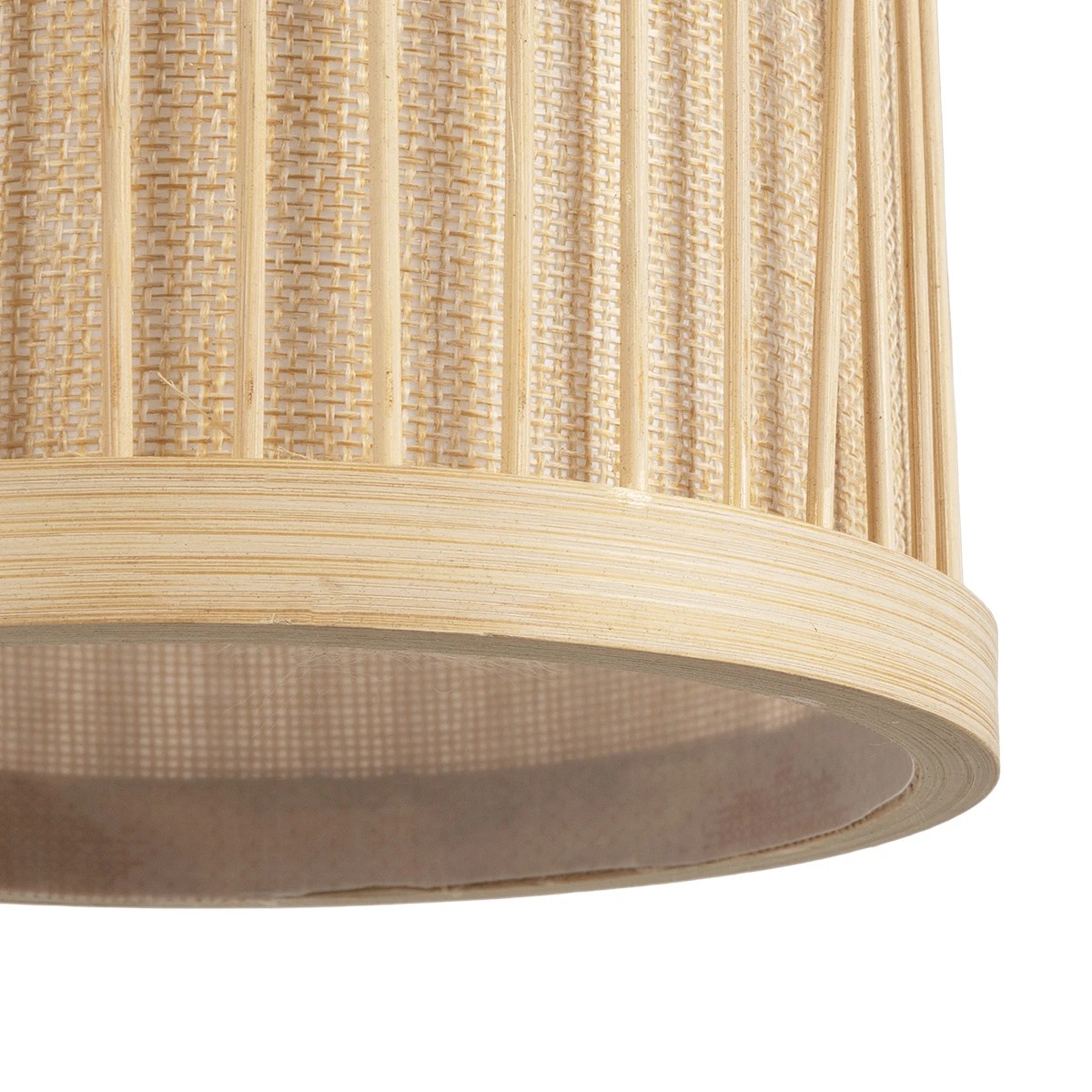GLOBOSTAR® TULUM 01972 Boho Φωτιστικό Τοίχου - Απλίκα με Ντουί 1 x E27 AC 220-240V IP20 - Μπεζ - Μ42 x Π30 x Υ50cm - Image 7