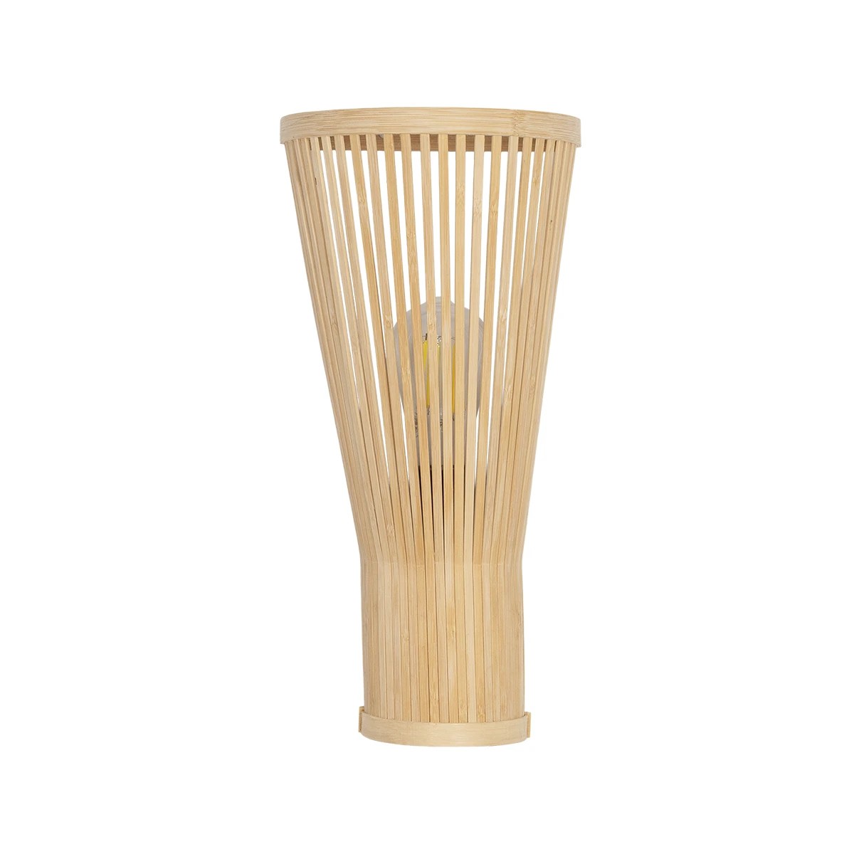 GLOBOSTAR® CHORD 01975 Boho Φωτιστικό Τοίχου - Απλίκα με Ντουί 1 x E27 AC 220-240V IP20 - Μπεζ - Μ20 x Π10 x Υ38.5cm - Image 3