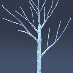 Led Φωτιζόμενο Δέντρο Με 1108 Led Με Λευκό Φωτισμό Και Μετασχηματιστή Ip44 ,300(Η) x 200cm (#144320)