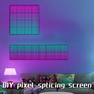 GLOBOSTAR® MATRIX GLB-106-0017 Κυλιόμενη Ψηφιακή Επιγραφή 80x80cm P24.6 64x64 Pixel LED 120W AC 220-240V IP20 Πολύχρωμο RGB - Bluetooth Control μέσω iPIXEL APP - Μ80 x Π2.6 x Υ80cm - 2 Χρόνια Εγγύηση