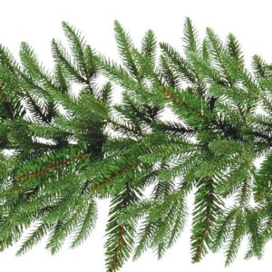PE Πράσινη Χριστουγεννιάτικη Γιρλάντα 270cm ,Ø 35cm (#224329)