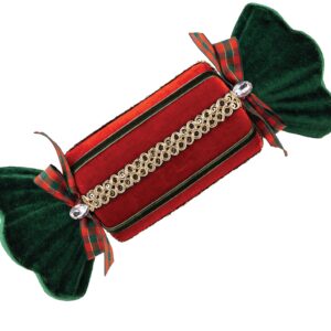 Πάνινο Χριστουγεννιάτικο Στολίδι Καραμέλα 10 x 6 x 24(h)cm (#240028)