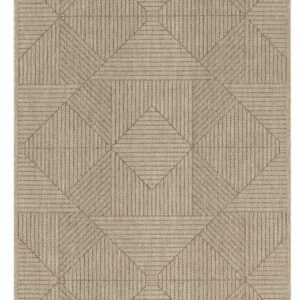 ΧΑΛΙ ETHNIK  2011C BROWN/CARAMEL BEIGE - 070X140  NewPlan