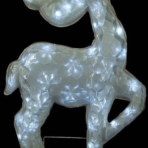 Led Pvc Φωτιζόμενο Ελάφι,90(Η) X 58cm (#403377)