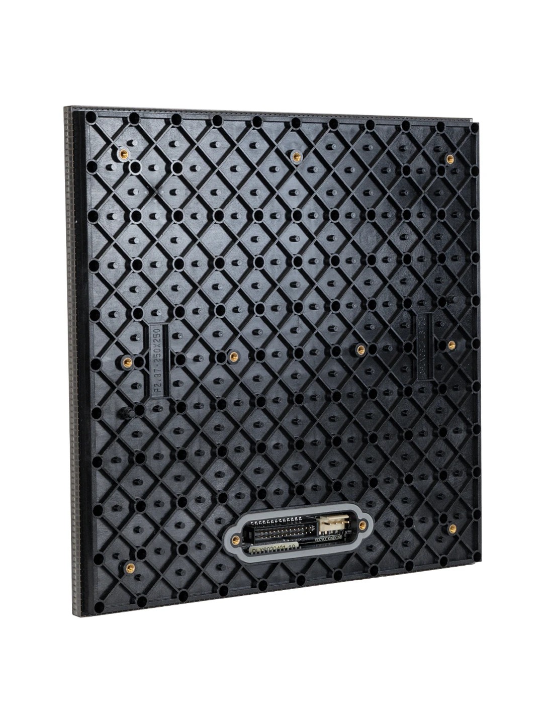 GLOBOSTAR® FLOORWALL 41059 Module για Διαδραστική Οθόνη Πατώματος Video Wall 25x25cm 84x84px P2.97 LED 50W 3840Hz 7056 Dots ≥4500cd/㎡ Nits DC 5V Εξωτερικού Χώρου IP65 Full Color S1/42 14Bits - Kinglight SMD1415 - Αριστερό - Μ25 x Π2.5 x Υ25cm - 2 Χρόνια Εγγύηση - Image 2