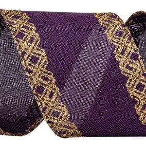 Μώβ Χριστουγεννιάτικη Κορδέλα 8,50 Μέτρων (9 Yards) (#50190079)