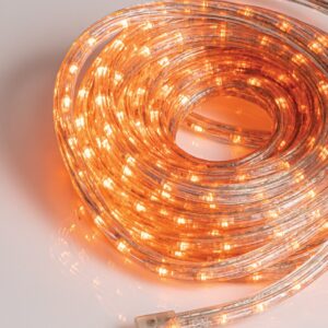 10 Μετρος Led Κίτρινος Φωτοσωλήνας Με 8 Προγράμματα ,Ø10mm-3w (#50340)