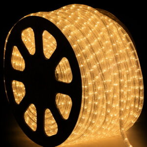 100 Μέτρα Led Φωτοσωλήνας Με Θερμό Φωτισμό ,Ø12mm-2w,IP44 (#60145)