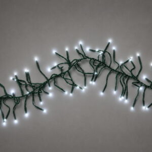 400Led Λαμπάκια Φοίνικας Ip44 ,Με Πράσινο Καλώδιο/Λευκό Λαμπάκι , 6,7 Μέτρα (Kelvin: 6.000 - 10.000) (#60153)