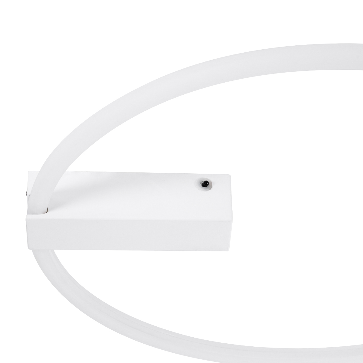 GLOBOSTAR® CINDERELLA 60981 Μοντέρνο Φωτιστικό Οροφής LED 30W 3360lm 360° AC 220-240V IP20 Ρυθμιζόμενο Λευκό CCT με Χειριστήριο από 2700K έως 6000K Dimmable - Lumileds SMD Chip - Λευκό Ματ - Μ50 x Π50 x Υ5cm - 3 Χρόνια Εγγύηση - Image 6