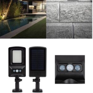 Led Ηλιακό Φωτιστικό Με Αισθητήρα Φωτός 14 x 9cm (#62350)
