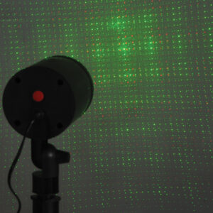 Led Προβολέας Λέιζερ Με Τηλεχειριστήριο Και 3 Προγράμματα Με Ακτίνα Κάλυψης 914 m2 ,Ip44 (#80147)