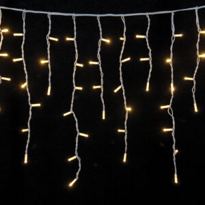 300Led Σταθερή Ασύμμετρη Κουρτίνα Rubber Με Επέκταση Ip65 Και Μπρίζα Σούκο 600 x 70(h)cm,Λευκό Καλώδιο/ Θερμό Λαμπάκι (Kelvin: 2.500 - 3.000) (#80419)