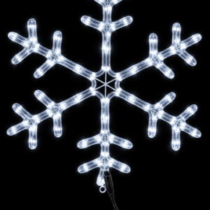 Σταθερή Χιονονιφάδα Με 120Led Λευκό Φωτισμό,63cm,Ip44 (#80441)