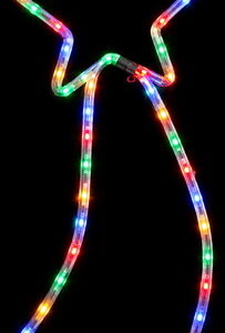 40Led Σταθερός Φωτιζόμενος κομήτης Με Φωτοσωλήνα Πολύχρωμο Φωτισμό 69 x 29cm ,Ip44 (#80450)