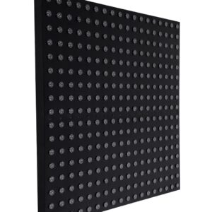 GloboStar® 90118 Digital Pixel Addressable Facade Panel - Ψηφιακό Πάνελ Πρόσοψης Κτιρίων LED SMD 3535 225W/m2 300LED/m2 300PIXEL/m2 SPI/TTL Protocol IC UCS512B 13500lm/m2 120° DC 12V IP67 RGB - Μαύρο Σώμα - Μ100 x Π100 x Υ3cm