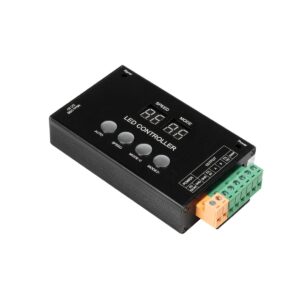 GLOBOSTAR® 05035 MATRIX Pixel Addressable RGB Controller DC 12-24V IP20 - DMX512 + SPI/TTL - M13xΠ6.5xΥ2.5cm - 2 Χρόνια Εγγύηση