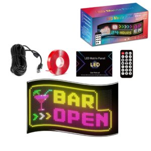 GLOBOSTAR® MATRIX GLB-106-0008 Εύκαμπτη Κυλιόμενη Ψηφιακή Επιγραφή 33x20cm P4.5 64x32 Pixel LED 10W AC 220-240V Αδιάβροχο IP65 Πολύχρωμο RGB - Bluetooth Control μέσω iPIXEL APP - Μ33 x Π0.4 x Υ20cm - 2 Χρόνια Εγγύηση