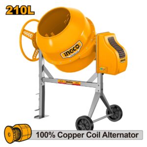 Μπετονιέρα Ηλεκτροκίνητη 1000W  1.4HP  210L (#CM416-1)