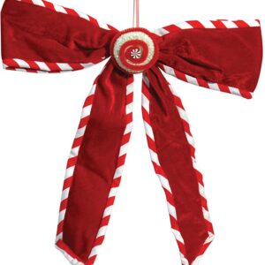 Κόκκινος Χριστουγεννιάτικος Φιόγκος 38cm (#D012030832-2RD)