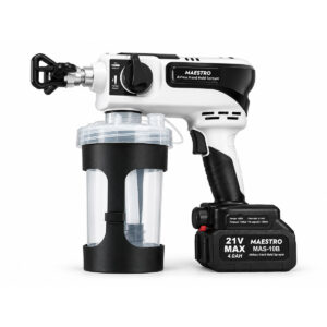 MAS-10B ΠΙΣΤΟΛΙ ΒΑΦΗΣ ΜΠΑΤΑΡΙΑΣ ΧΕΙΡΟΣ, 450W, 1L/min, 1300mL, 21V, 120 bar, max 0,017"
