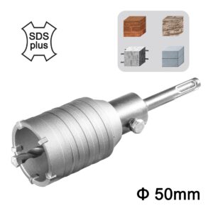 Ποτηροκορώνα Μπετού-Τούβλου SDS plus 50mm (#HCB0501)