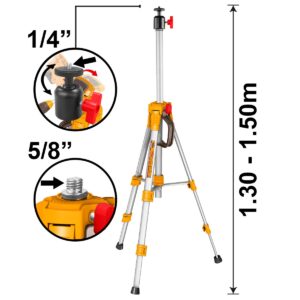 Τρίποδο για Αλφάδια Laser 5/8"&1/4" 1.6m (#HLLT01573)