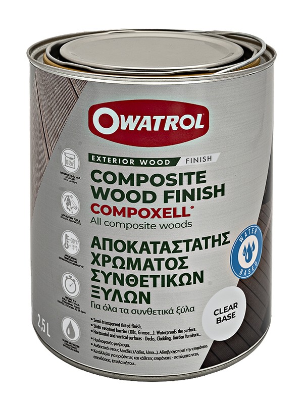ΑΠΟΚΑΤΑΣΤΑΤΗΣ OWATROL COMPOXELL ΑΧΡΩΜΟ - 2,5L NewPlan
