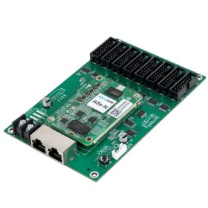 GLOBOSTAR® A8S-N+HUB 41022 Novastar A8S-N+HUB Receiving Card για Οθόνες LED Video Wall 8 x HUB75E με Loading Capacity σε Pixel 512 x 384px - Gigabit Network Ethernet Input & Output Ports - DC 5V IP20 - Μ7 x Π4.5 x Υ0.8cm - 2 Χρόνια Εγγύηση