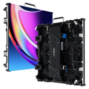 GLOBOSTAR® CRYSTALPIX 41039 Κυρτή Οθόνη Video Wall P1.95 GOB Καμπίνα 50x50cm LED 160W 3840Hz 65536 Dots ≥800cd/㎡ Nits AC 220-240V Εσωτερικού Χώρου IP31 Full Color S1/32 14Bits - Κάρτα NovaStar A8S-N+HUB - Curved -10/+15 Angle - Προστατευτικά Γωνιών - Kinglight SMD1515 & CZCL Driver - Μ50 x Π8.5 x Υ50cm - 2 Χρόνια Εγγύηση