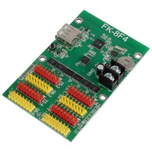 GLOBOSTAR® CARD-FK-8F4 90096 Κάρτα Εικόνας για Πολύχρωμες RGB LED Κυλιόμενες Ψηφιακές Επιγραφές/Οθόνες DC 5V IP20 - 4096x16/2048x32/1344x48/1024x64 Pixels - Μ9.5 x Π6.2 x Υ1.6cm - 2 Χρόνια Εγγύηση