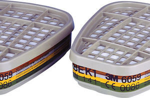 3M™ 6059 Φίλτρο AΒΕΚ1 Αερίων & Ατμών (Ζεύγος)
