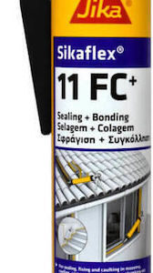 Sikaflex®-11FC Ελαστικό Σφραγιστικό και Συγκολλητικό Πολλαπλών Χρήσεων Μαύρο 300ml