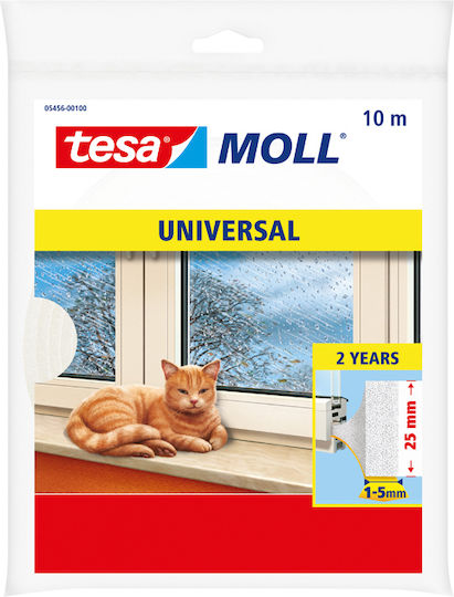 Tesamoll® Μονωτικό Πορτών & Παραθύρων Tesamoll Universal 05456 (25mm x 10m)
