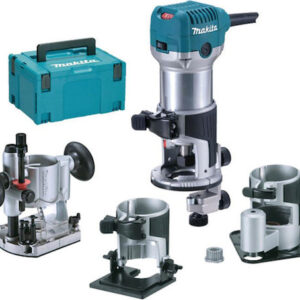 MAKITA - RT0702CX3J Κουρευτικό Ρούτερ με 4 Βάσεις (#RT0702CX3J)