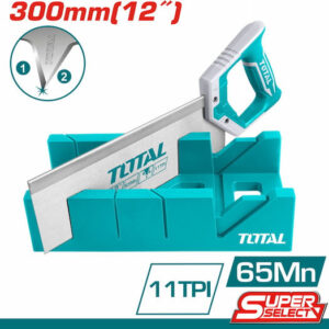 Total Πριόνι Ξύλου με Φαλτσοκούτι 30cm (#THTK591262)