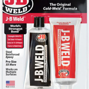 Εποξική Κόλλα Δύο Συστατικών J-B WELD™ TWIN TUBE - 10 OZ Σκουρο Γκρι 284gr