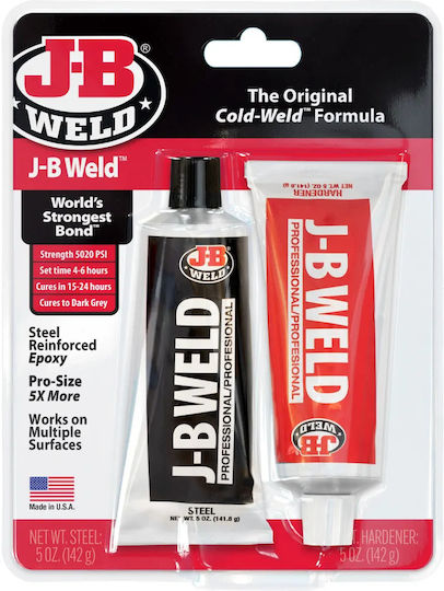 Εποξική Κόλλα Δύο Συστατικών J-B WELD™ TWIN TUBE - 10 OZ Σκουρο Γκρι 284gr