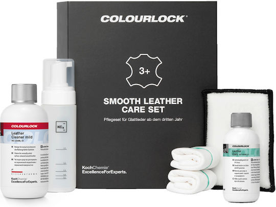 Koch-chemie Colourlock Smooth Leather Care Set Σετ Περιποίησης Λείου Δέρματος Άνω 3 Ετών 350ml 8804-s-01 Koc-8804-s-01